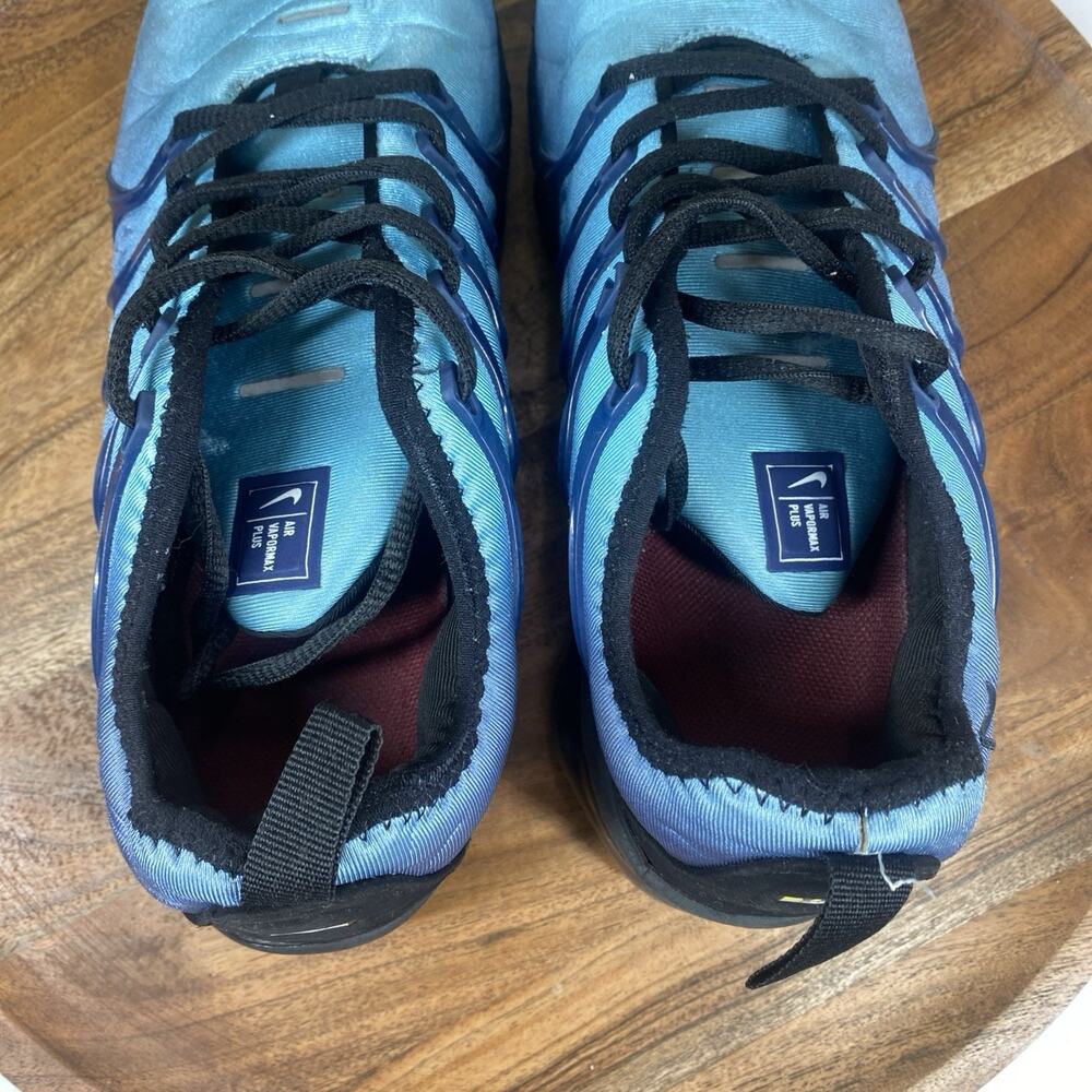 Nike Air Vapormax Plus Obsidian Blue Mens Blue And Black Size 8 Athletic Shoes - Picture 6 of 9